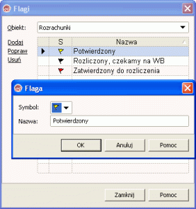 Definiowanie flag własnych