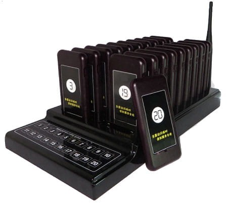 Zestaw P20 - 20 szt - pager/coaster