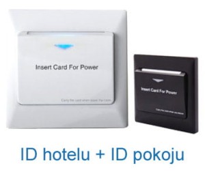 Włącznik prądu na karty zbliżeniowe Mifare S2