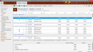 Wynagrodzenia wypłaty i rachunki