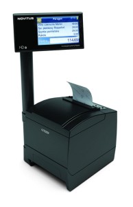 Novitus HD e - tył drukarki