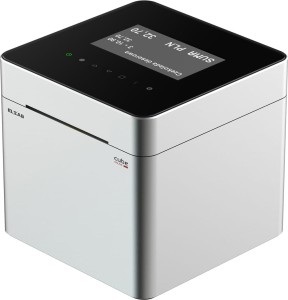 Elzab Cube E - z elektronicznym mechanizmem otwierania pokrywy
