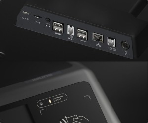 Elzab T10 - złącza komunikacyjne