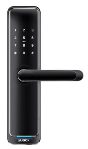 Zamek do apartamentu pod wynajem - eLOCK BT730 - na kartę / kod / smartfon / smartfon