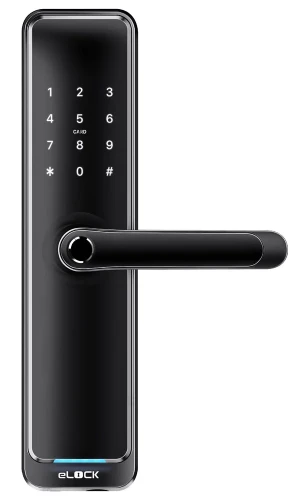 eLOCK BT730 - na kartę / kod / smartfon / smartfon oraz z czytnikiem odcisków palca