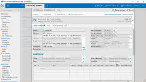 Ustawianie widoczności pól dokumentu