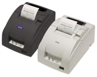 EPSON TM-U220D oraz TM-U220B - igłowa drukarka paragonowa na wydruki zamówień