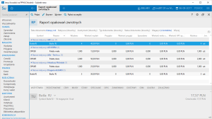Raport wydań i przyjęć opakowań kaucjonowanych