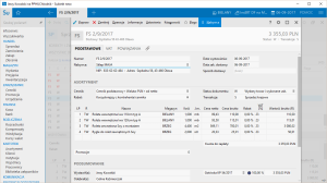 Sprzedaz z wielu magazynów na fakturze