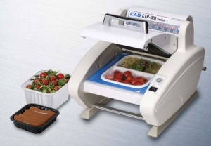 Zamykarka pojemników CTP-320 umożliwia pakowanie m.in. produktów spożywczych