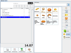 Okno sprzedaży - PC-POS 7