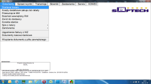 Gastro SZEF - wprowadzanie dokumentów