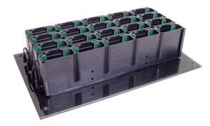 4 połączone ładowarki - razem na 20 pagerów