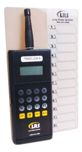 Przenośny transmiter do przywoływania pagerów - obsługuje do 12 pagerów