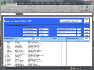 Seryjne wystawianie faktur VAT