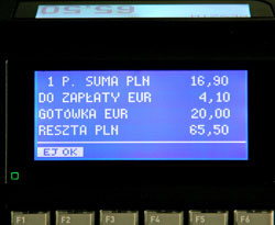 Wyświetlacz kasy Elzab Jota E